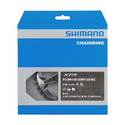 Buitenste Kettingblad SHIMANO XTR voor FC-M9100-2 (28-38 tanden) 12V