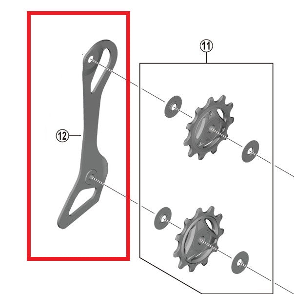 SHIMANO RD-R9250 interne gaffel