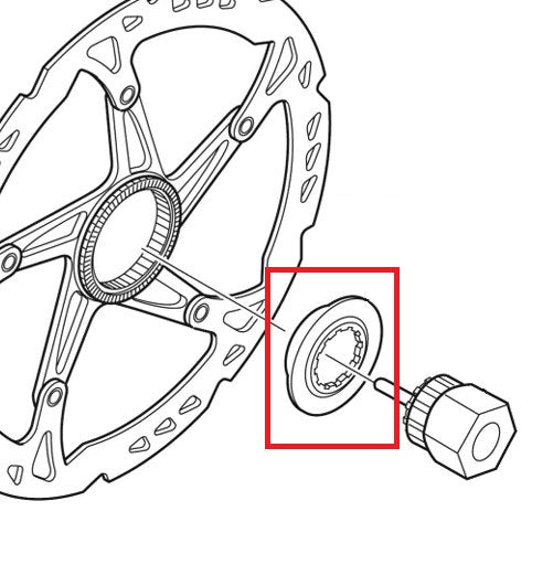 SHIMANO centrale borgmoer intern SM-RT81