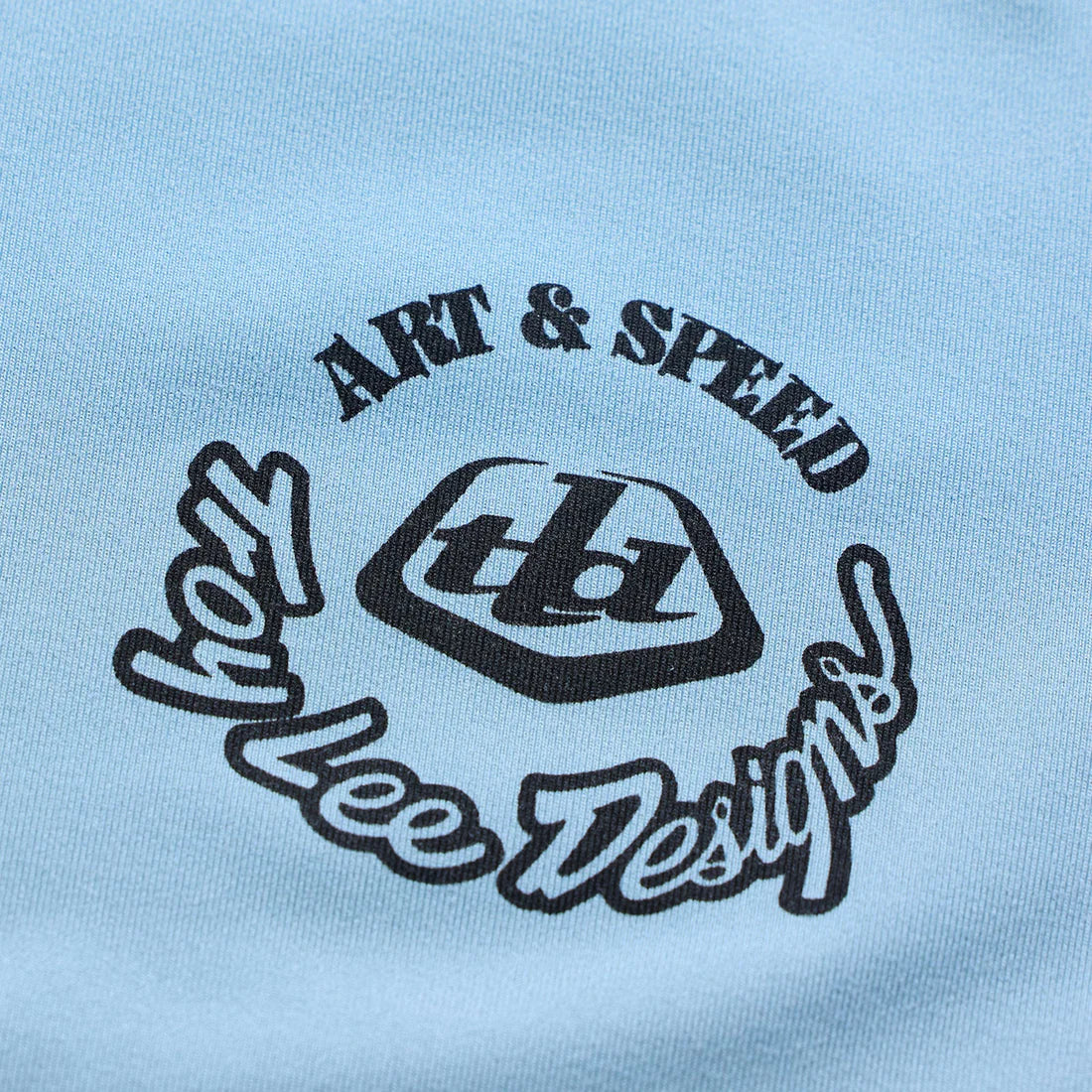 TROY LEE DESIGNS RUCKUS RIDE CARBS Junior Lange Mouw Jersey Blauw