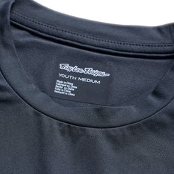 Maillot TROY LEE DESIGNS RUCKUS RIDE PRESSED Junior Manches Longues Noir