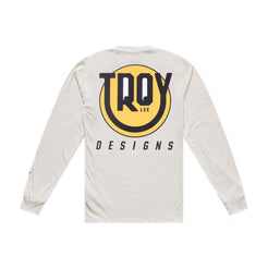 TROY LEE DESIGNS SKYLINE RIDE HAPPY Junior Long Sleeve Pumice Jersey