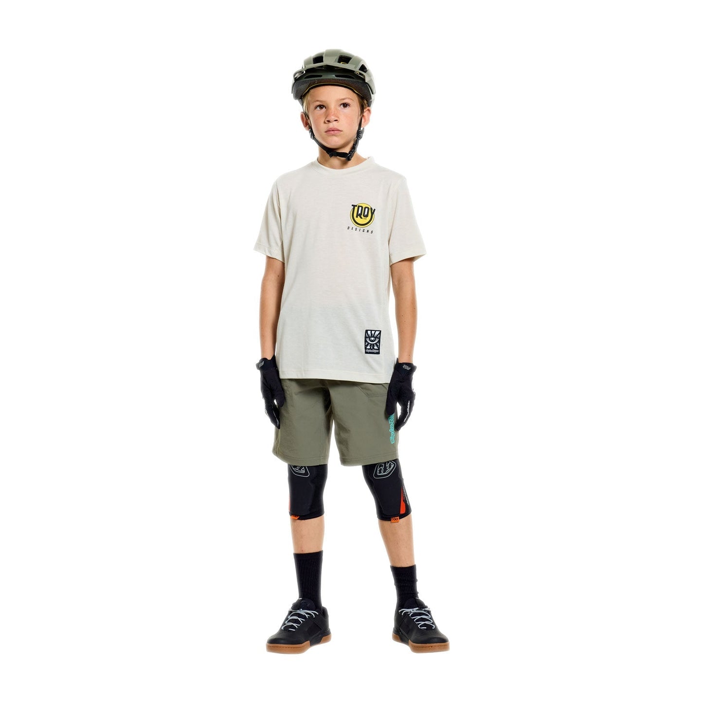 TROY LEE DESIGNS JEUGD SKYLINE TRAIL MONO Junior Korte Broek Khaki