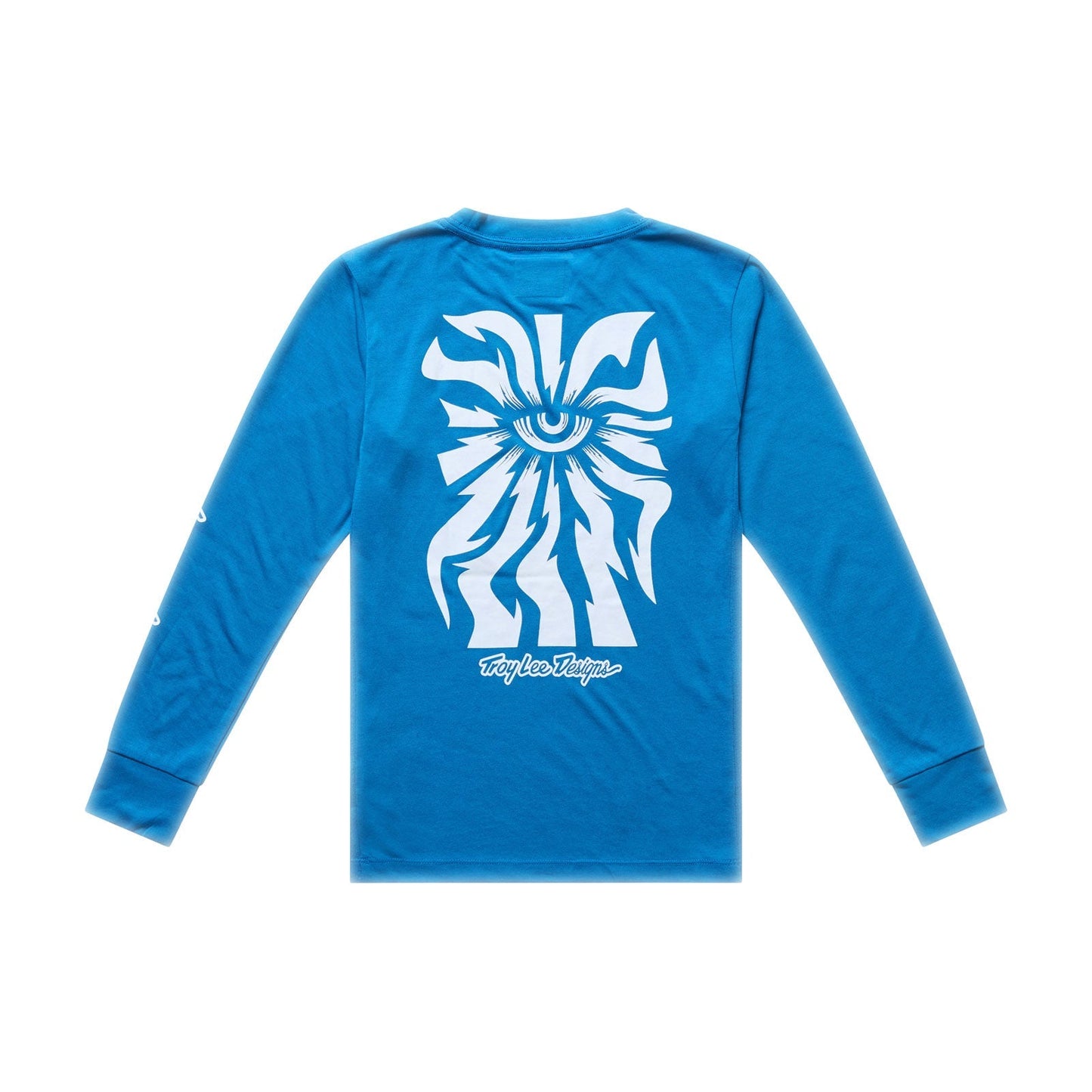 TROY LEE DESIGNS SKYLINE RIDE ONE EYE AERO Junior Lange Mouw Jersey Blauw