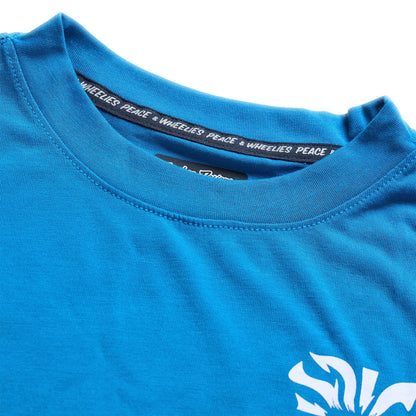 Shirt TROY LEE DESIGNS SKYLINE RIDE ONE EYE AERO Junior Lange Mouwen Blauw