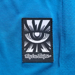 TROY LEE DESIGNS SKYLINE RIDE ONE EYE AERO Junior Trui met korte mouwen Blauw