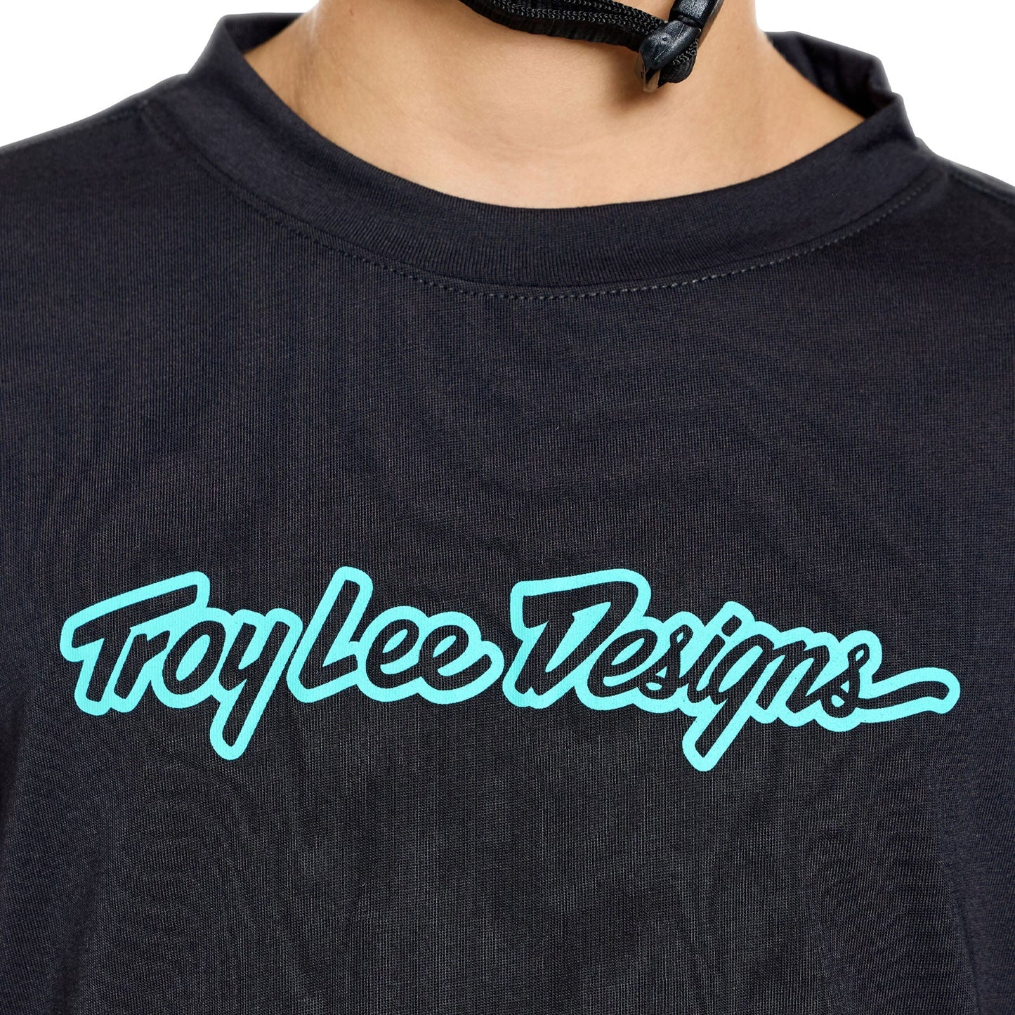 TROY LEE DESIGNS SKYLINE RIDE SIGNATURE Junior Lange Mouw Jersey Zwart/Groen
