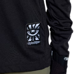 Maillot TROY LEE DESIGNS SKYLINE RIDE SIGNATURE Junior Manches Longues Noir/Vert