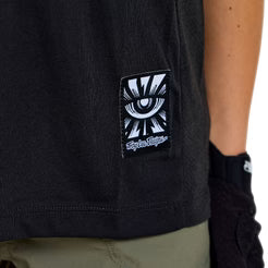 TROY LEE DESIGNS SKYLINE RIDE SIGNATURE Junior Trui met korte mouwen Zwart/Groen