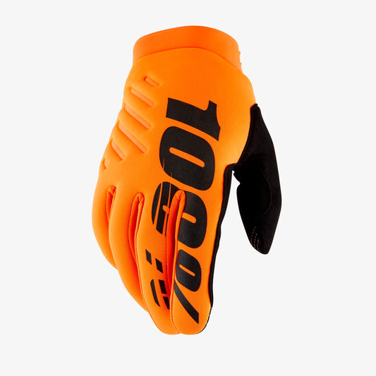 Handschoenen 100% BRISKER Junior Oranje/Zwart