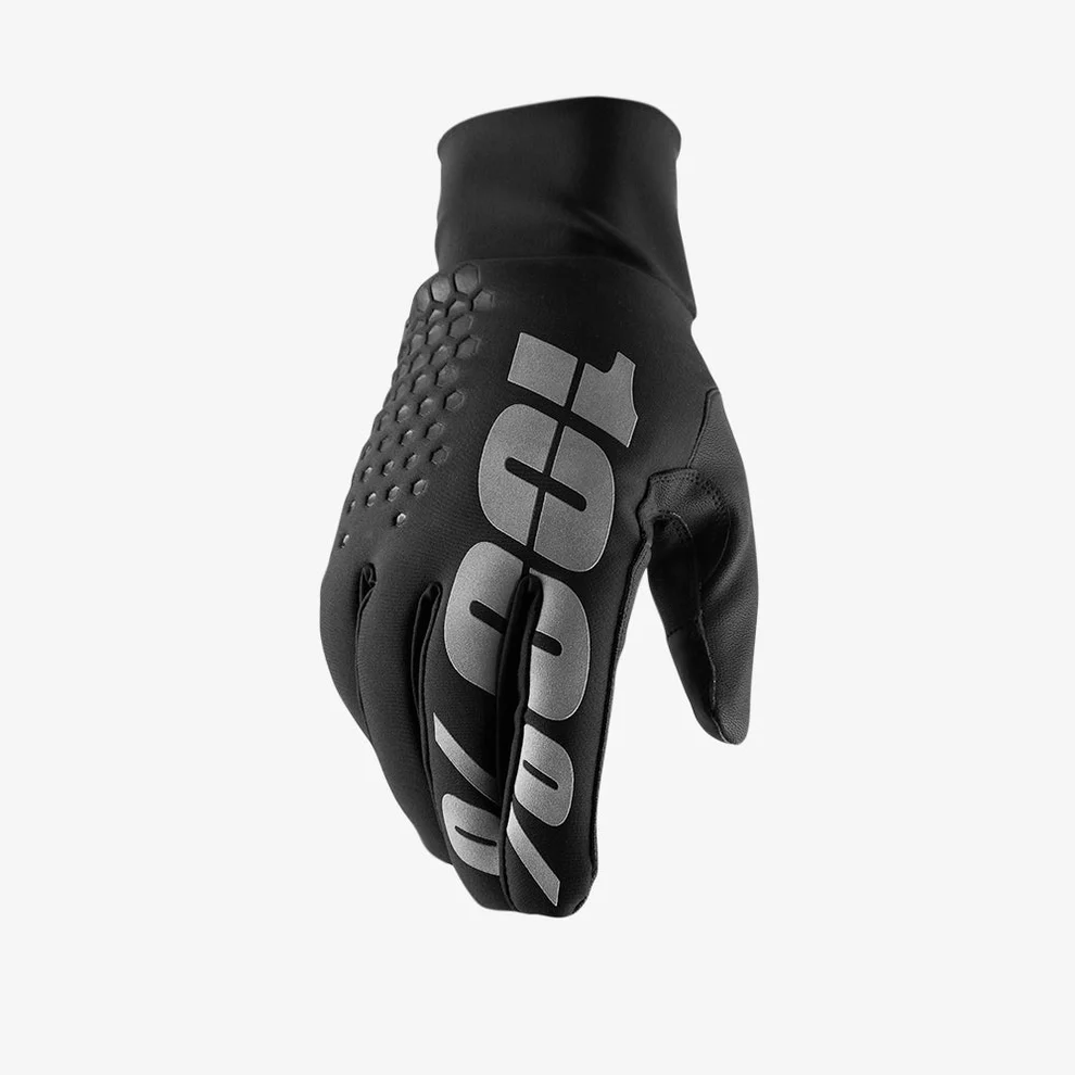 Gants 100% HYDROMATIC BRISKER Noir/Gris