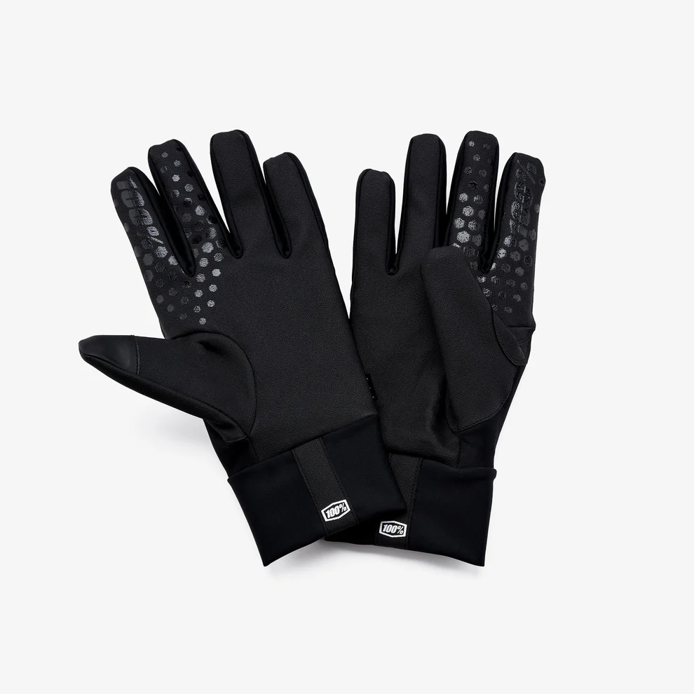 Gants 100% HYDROMATIC BRISKER Noir/Gris