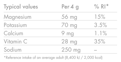 Elektrolytentabletten Hydratatie HIGH5 ZERO (x20) Mango