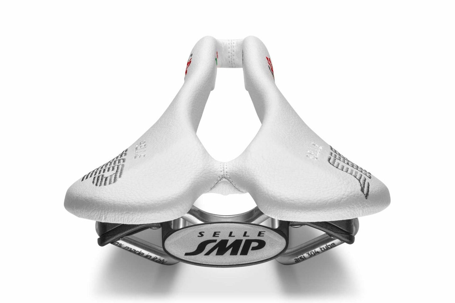 Selle SMP F20C Rails Inox Blanc