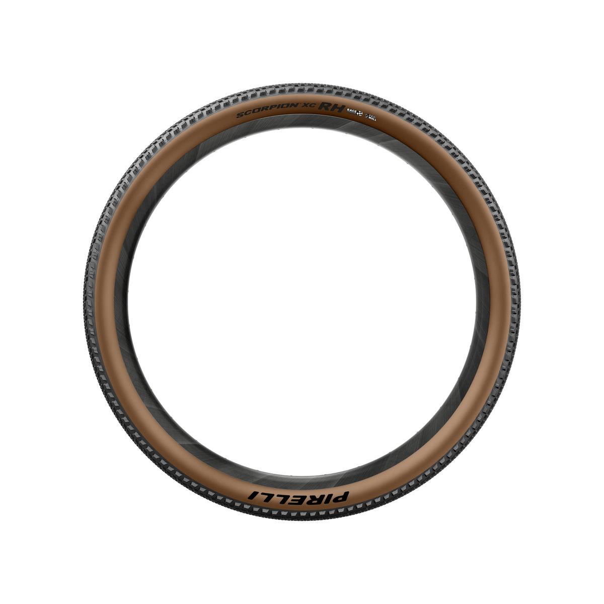 Pneu PIRELLI SCORPION RACE XC RH ProWall 29x2.40 Tubeless Ready Souple Noir/Beige Classic