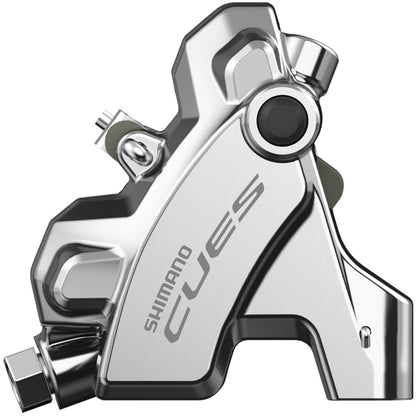 Etrier de Frein Arrière Hydraulique SHIMANO CUES BR-U6030 Flat Mount- Édition Polish Silver