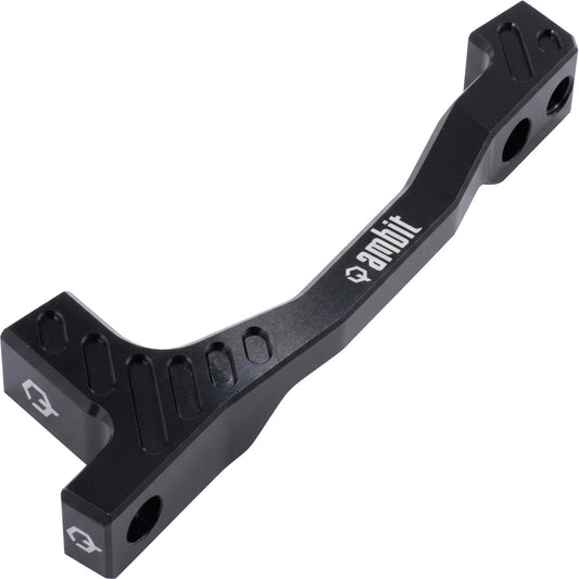 Adaptateur Etrier Avant / Arrière PM/PM AMBIT +20mm (180-200mm) Noir