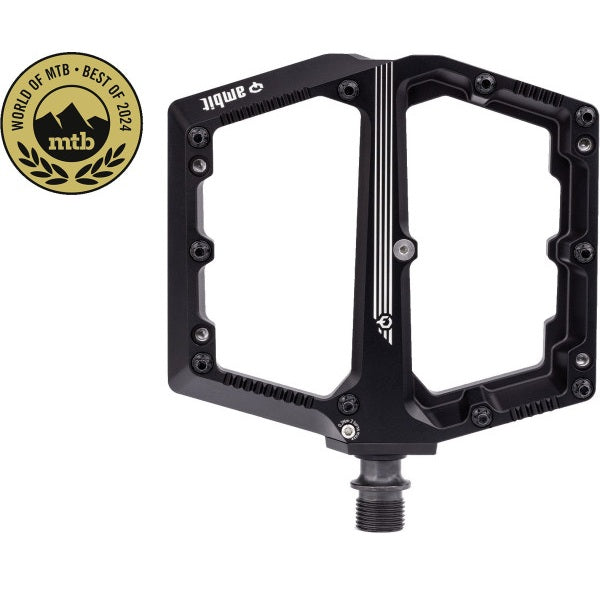 AMBIT HAXN HOITA Medium Vlakke Pedalen Mat Zwart - Limited Edition