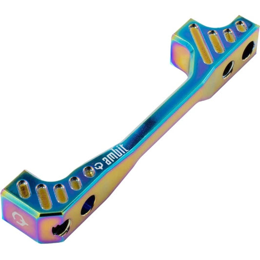 Adaptateur Etrier Avant / Arrière PM/PM AMBIT +40mm Oilslick