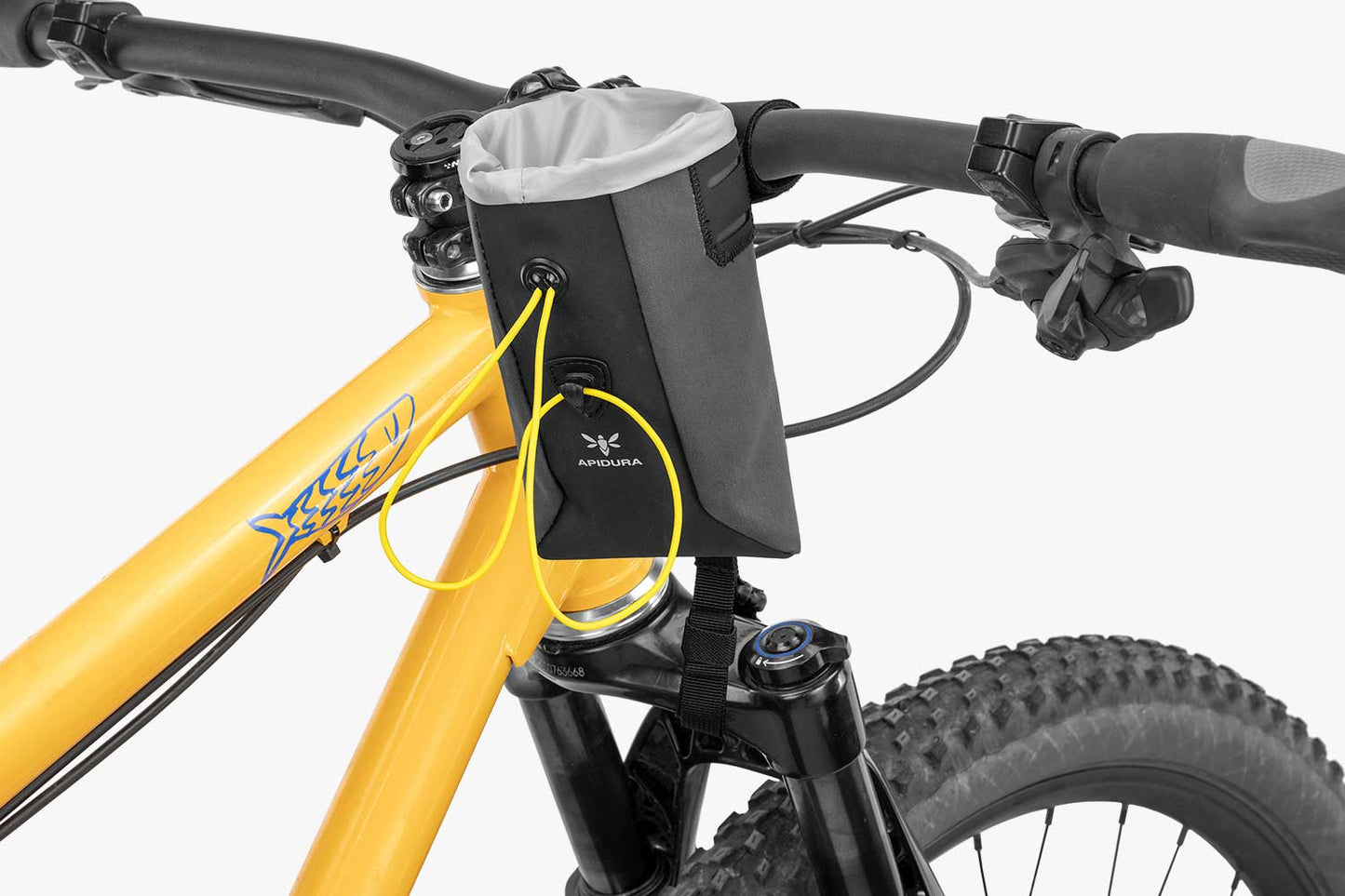 Sacoche de Guidon APIDURA BACKCOUNTRY FOOD POUCH 0.8 L Noir/Gris