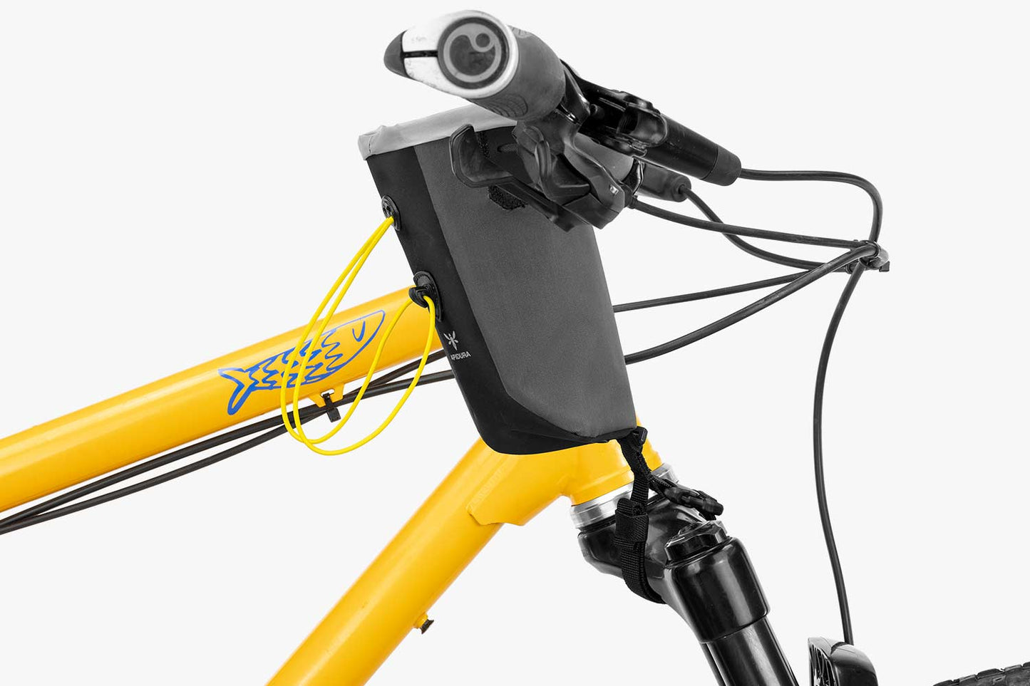 Sacoche de Guidon APIDURA BACKCOUNTRY FOOD POUCH 0.8 L Noir/Gris