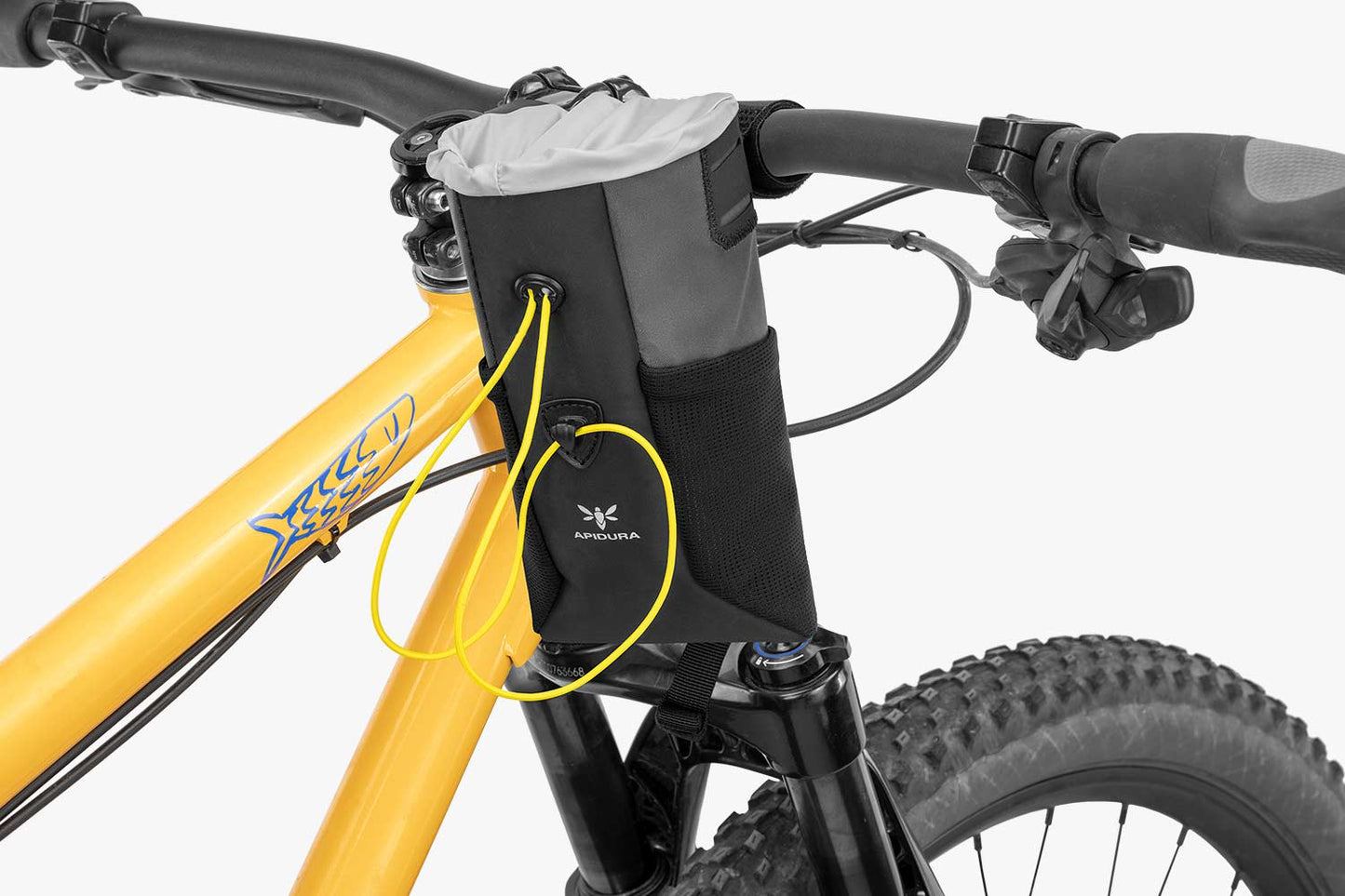 Stuurtas APIDURA BACKCOUNTRY FOOD POUCH PLUS 1,2 L Zwart Grijs