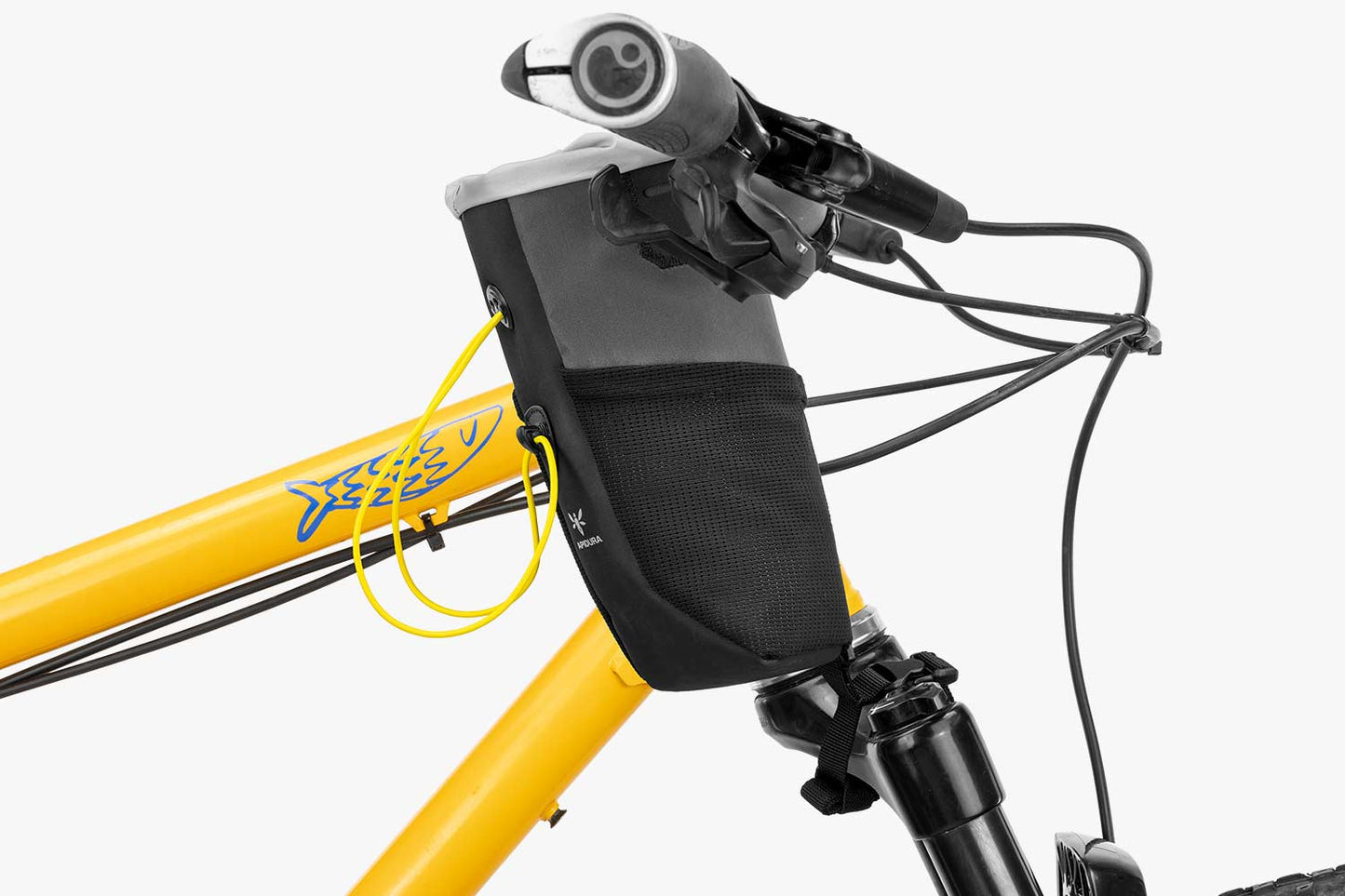 Stuurtas APIDURA BACKCOUNTRY FOOD POUCH PLUS 1,2 L Zwart Grijs