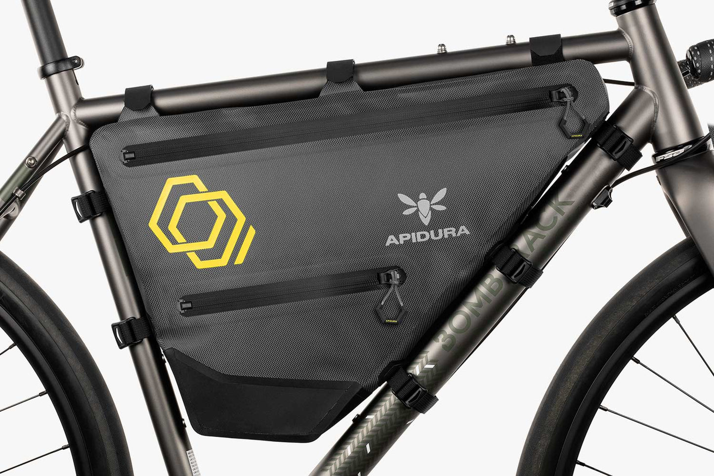 Frametas APIDURA EXPEDITION VOL FRAME PACK S 7,5 L Zwart