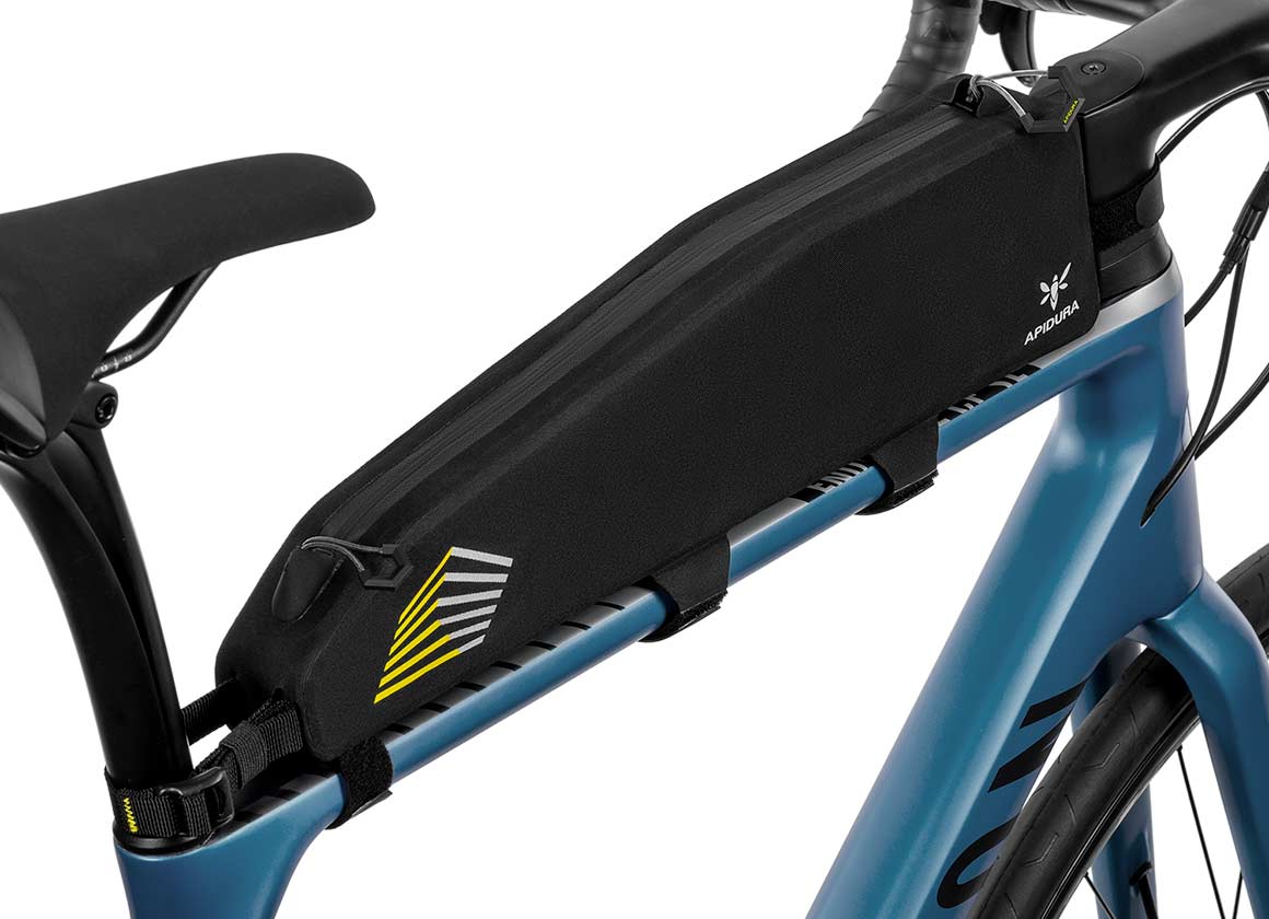 APIDURA RACING LONG TOP TUBE PACK 2 L Frametas Zwart