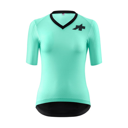 ASSOS DYORA RSV S11 fietsshirt met korte mouwen voor dames, groen