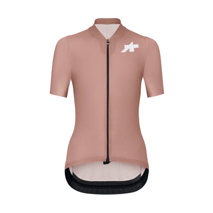 ASSOS UMA GT S11 EVO fietsshirt met korte mouwen voor dames, bloesemroze