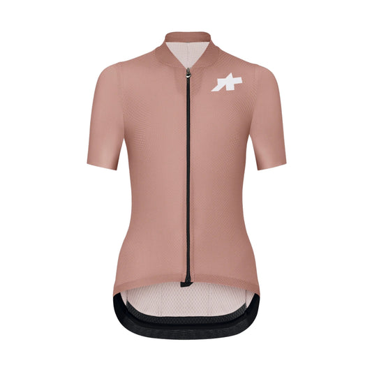 ASSOS UMA GT S11 EVO fietsshirt met korte mouwen voor dames, bloesemroze