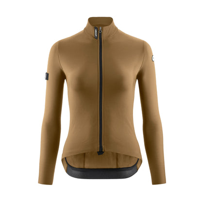 ASSOS UMA GT SPRING FALL C2 fietsshirt met lange mouwen voor dames, bronsgrijs