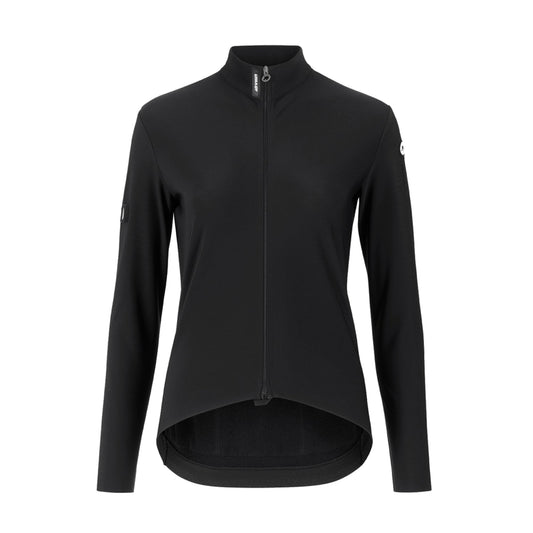 ASSOS UMA GT SPRING FALL C2 fietsshirt met lange mouwen voor dames, zwart