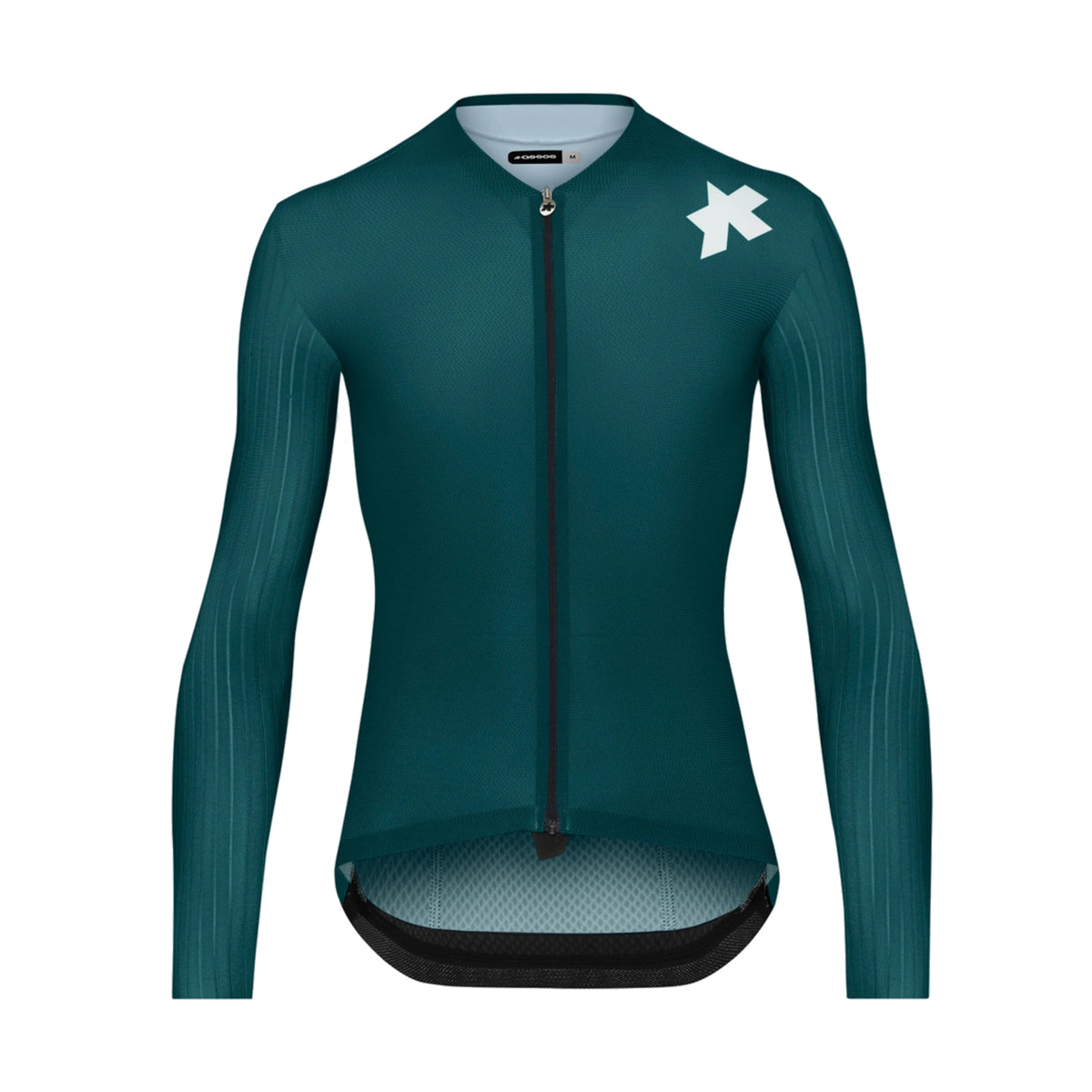ASSOS EQUIPE RS S11 fietsshirt met lange mouwen, petrol