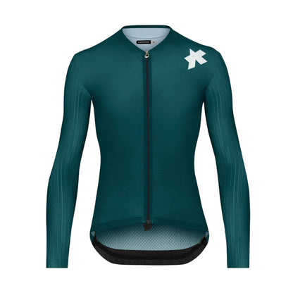 ASSOS EQUIPE RS S11 fietsshirt met lange mouwen, petrol