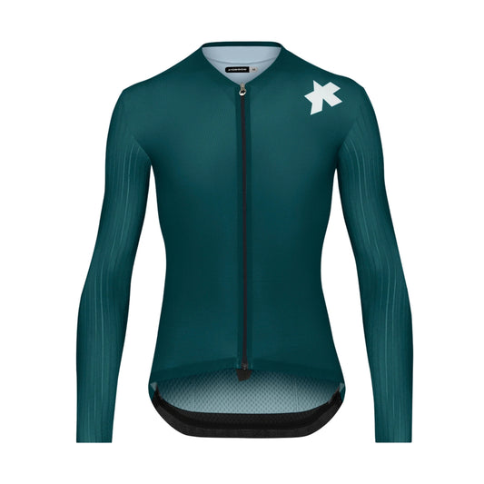 ASSOS EQUIPE RS S11 fietsshirt met lange mouwen, petrol