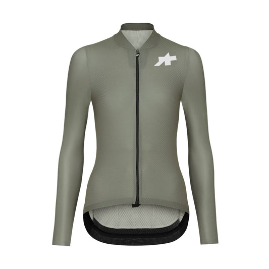 Maillot ASSOS UMA GT S11 EVO Manches Longues Femme Vert