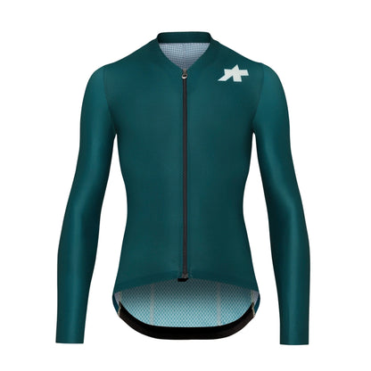 ASSOS MILLE GT S11 EVO fietsshirt met lange mouwen, petrol
