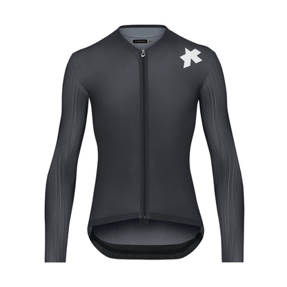 ASSOS EQUIPE RS S11 fietsshirt met lange mouwen, zwart/grijs