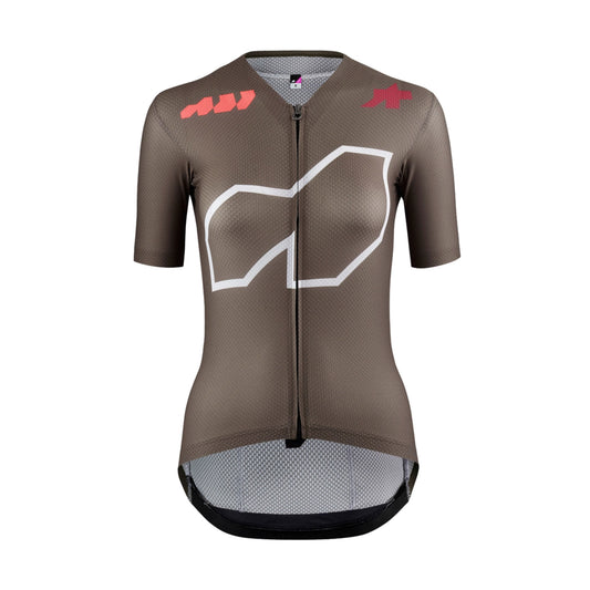 ASSOS DYORA R S11 Wij zijn de A fietsshirt met korte mouwen voor dames, bruin