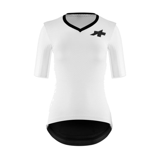 ASSOS DYORA RSV S11 dameswielershirt met korte mouwen wit