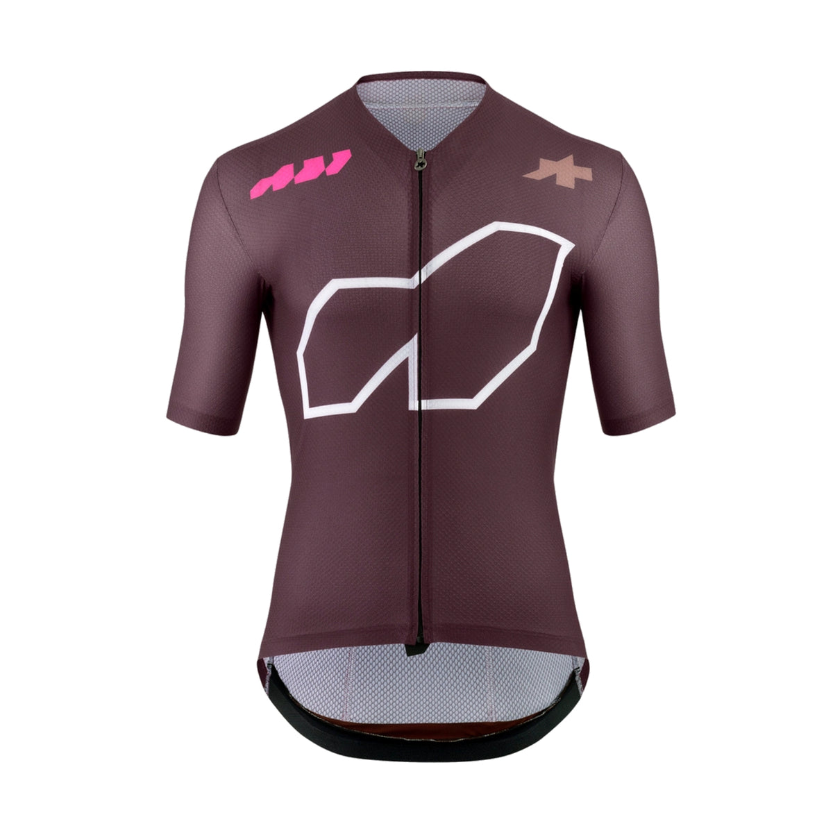 ASSOS EQUIPE R S11 Wij zijn de A fietsshirt met korte mouwen, bordeauxrood