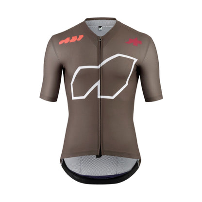 ASSOS EQUIPE R S11 Wij zijn de A fietsshirt met korte mouwen, bruin