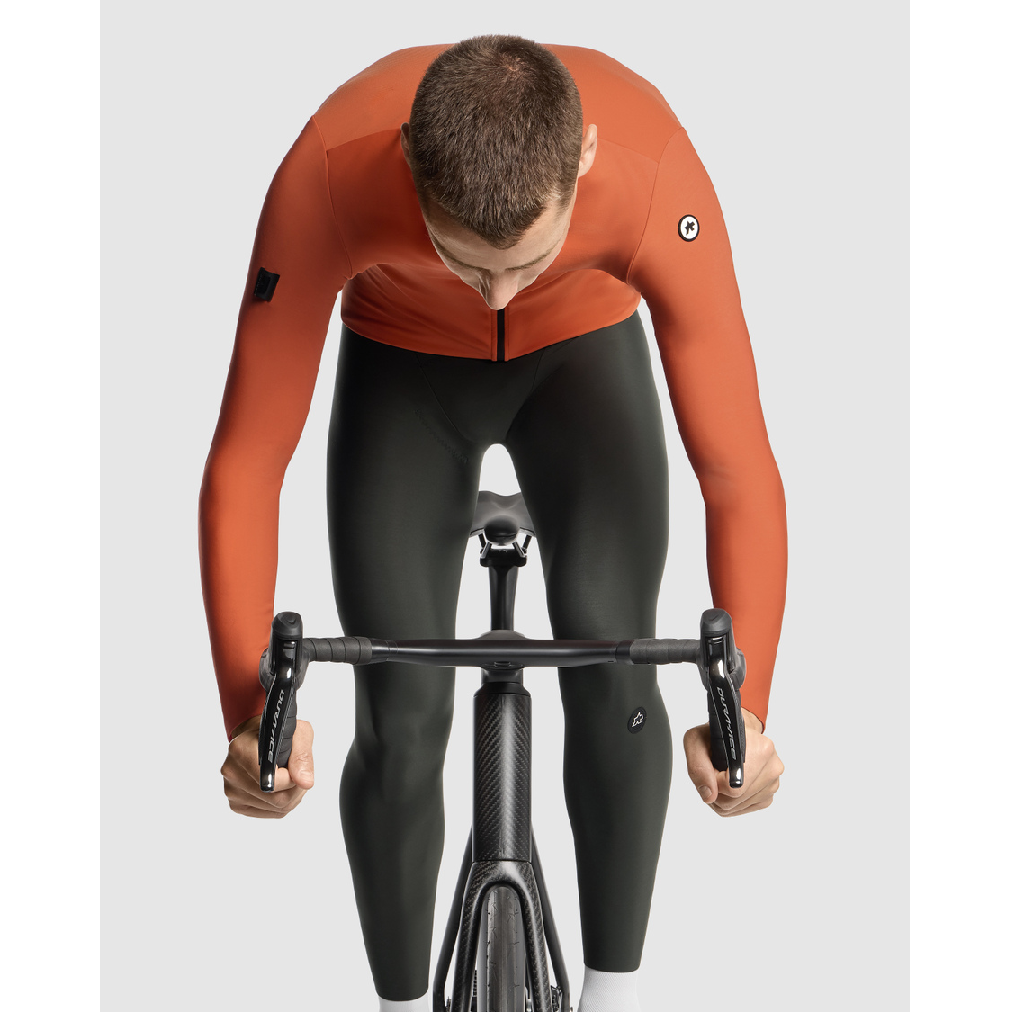 ASSOS MILLE GT Lange Mouw C2 Rusty Brown Trui