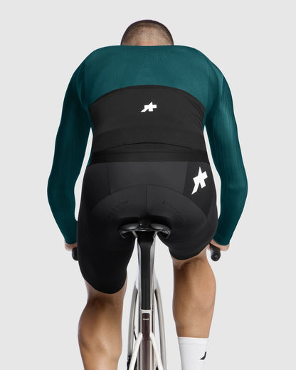 Wielershirt ASSOS EQUIPE RS S11 Lange Mouwen Petrol
