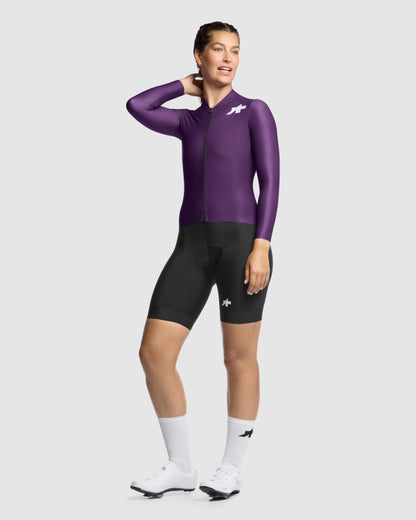 ASSOS UMA GT S11 EVO Wielershirt Lange Mouwen Dames Violet