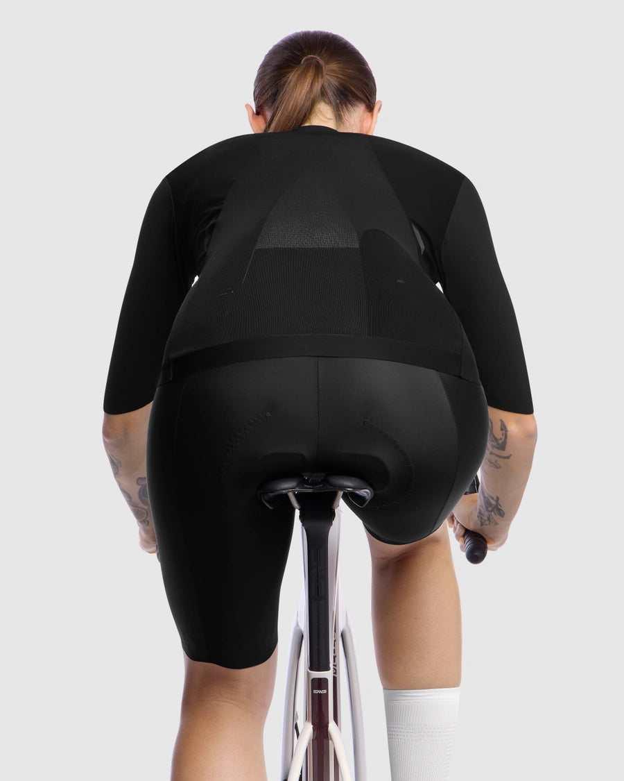 ASSOS UMA GTV SHELL S11 Damestrui met korte mouwen Zwart