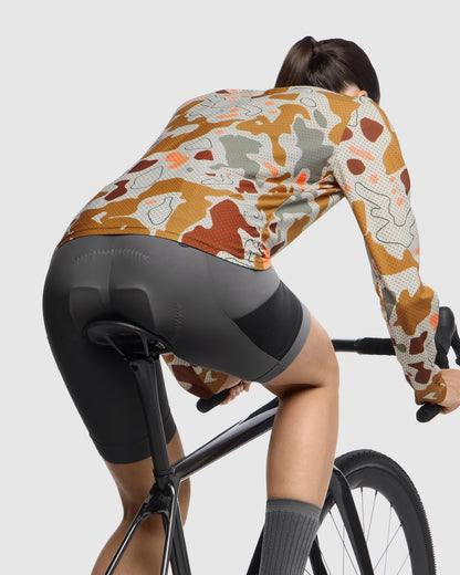 Shirt ASSOS TACTICA T5 MUD FLAGE Lange Mouwen Camo