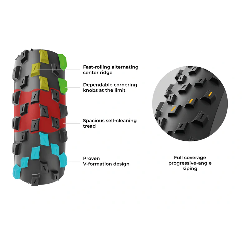 VITTORIA Barzo 27.5x2.4 XC Trail Graphene 2.0 Tubeless Ready Soft Black band